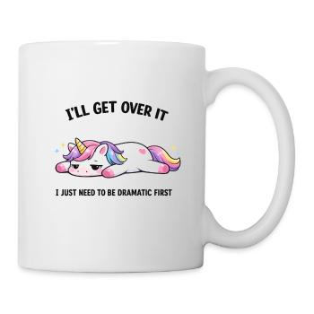 Drame de la licorne endormie - Mug blanc - blanc - Droite