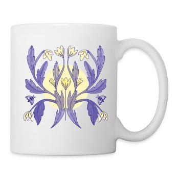 Floral Ornament Sunshine - Mug - white - Right