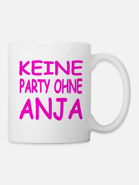 Anja - Tasse - Weiß