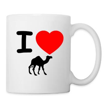 Dromadaire - Mug blanc - blanc - Droite