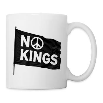 NO KINGS Peace - Mug - white - Right