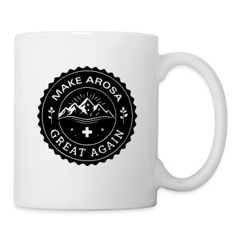 MAKE AROSA GREAT AGAIN - Tasse - Weiß - Rechts