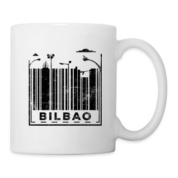 Bilbao barcode - Mug - white - Right
