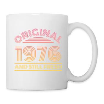 Vintage 1976 - Tasse - Weiß - Rechts