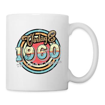 Millésime 1960 - Mug blanc - blanc - Droite