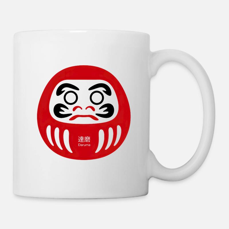 Daruma Focus - Tasse - Weiß