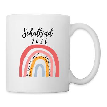 Cadeau Rainbow Child 2026 pour l’inscription scolaire - Mug blanc - blanc - Droite