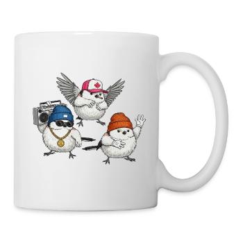 Ambiance de rue Bird Crew - Mug blanc - blanc - Droite