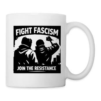 Fight Fascism – Join the Resistance | Antifascism - Mug - white - Right