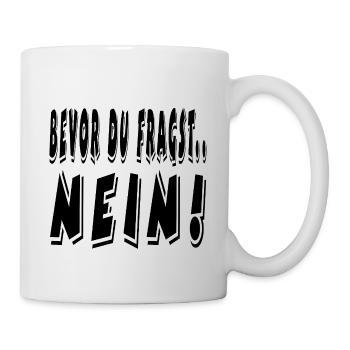 Non - Mug blanc - blanc - Droite