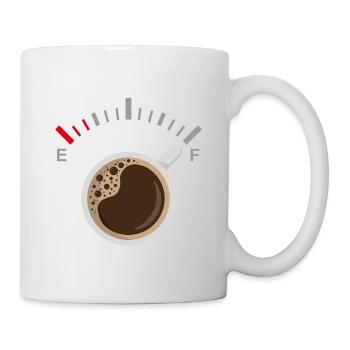 Full of Coffee - Mug - white - Right