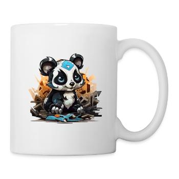 Panda Building Block Charm - Mug - white - Right