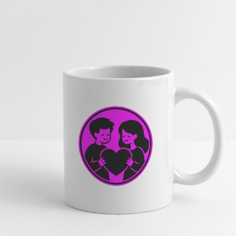 Relation de couple Mug blanc