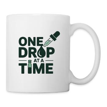 Homeopathy One Drop At A Time Professional Gear  - Mug - white - Right
