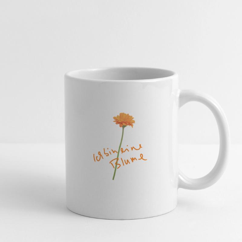 Ich bin eine Blume … geschenkidee Valentinstag  Tasse