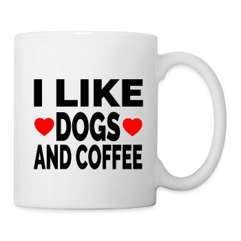 canine - Mug blanc - blanc - Droite