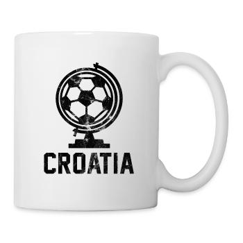 Hrvatska Fussball - Tasse - Weiß - Rechts