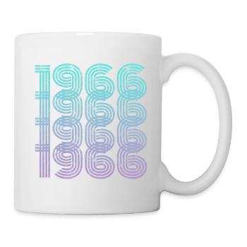 Vintage 1966 - Tasse - Weiß - Rechts