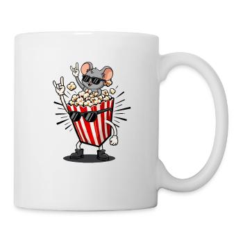 Popcorn Mouse Skirt Costume Funny - Mug - white - Right