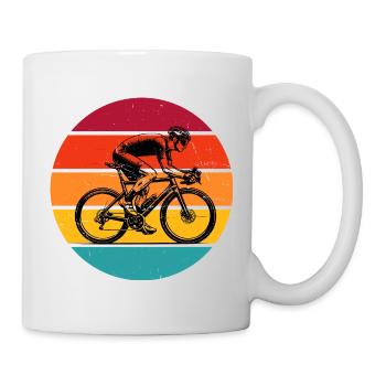 Kompaktes Roadbike Design für Rennrad - Tasse - Weiß - Rechts