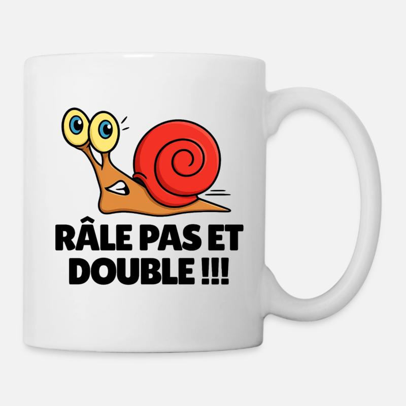 Step-moan and double - Mug - white