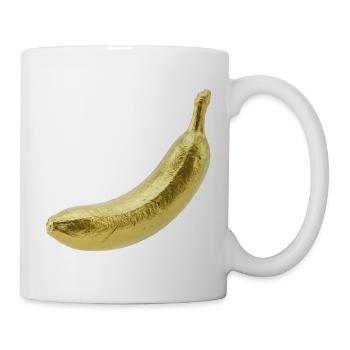 Banane d’Or - Mug blanc - blanc - Droite
