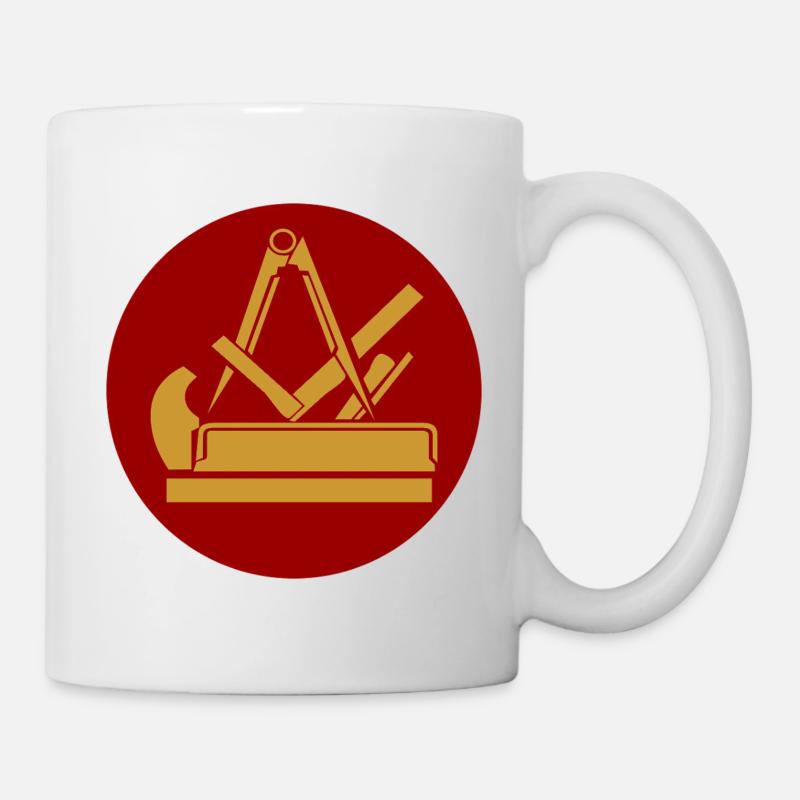 51189_Tischler, Carpenter - Mug - white