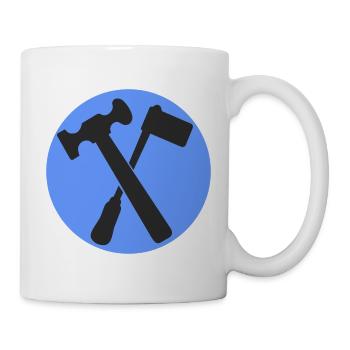 51174_Klempner, ferblancier, plombier - Mug blanc - blanc - Droite