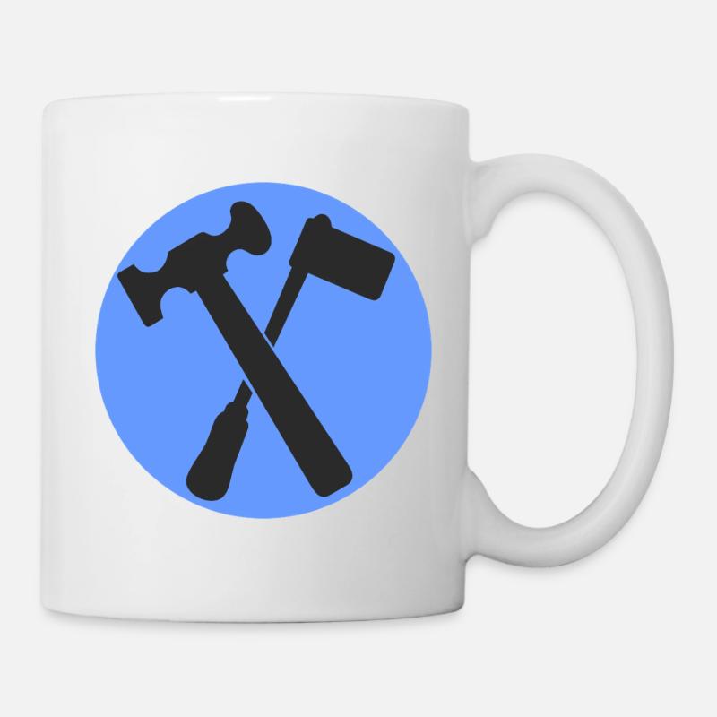 51174_Klempner, ferblancier, plombier - Mug blanc - blanc
