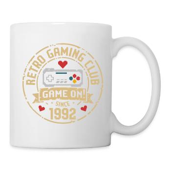 Vintage 1992 Birthday 1992 Gift 1992 - Mug - white - Right