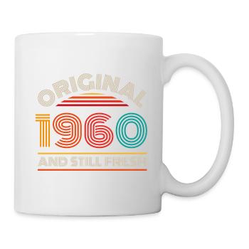 Millésime 1960 - Mug blanc - blanc - Droite
