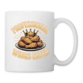 BBQ Chicken Wings Food Funny - Mug - white - Right