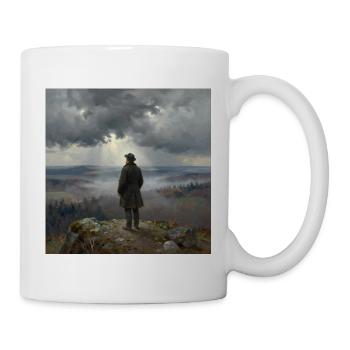 View of the Misty Mountains - Mug - white - Right