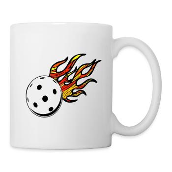 Floorball , Unihockey , Hockey , Fun Shirt - Mug - white - Right