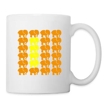 ELEFANT - Tasse - Weiß - Rechts