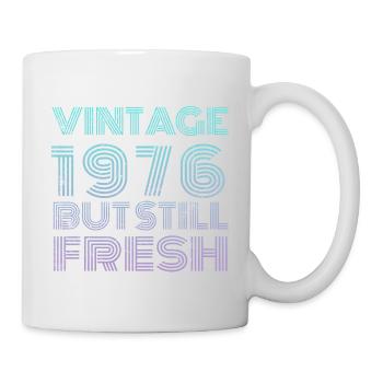 Millésime 1976 - Mug blanc - blanc - Droite