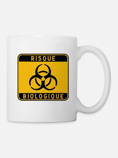 panneau_RISQUE_BIOLOGIQUE_31 - Mug - white