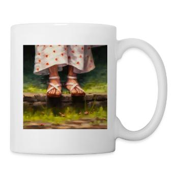 Échos du printemps - Mug blanc - blanc - Droite