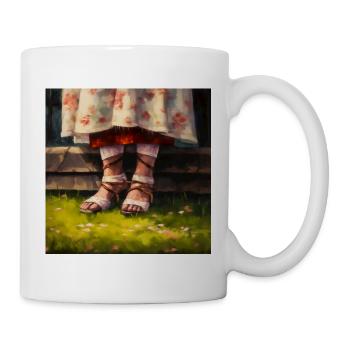 Pastorale d'été - Mug blanc - blanc - Droite