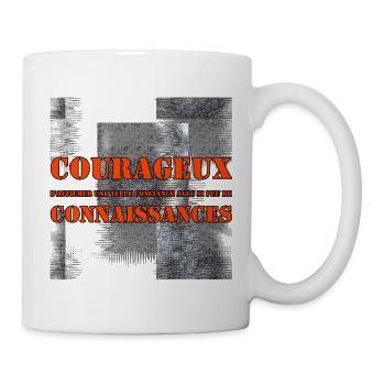 L'Insolente - Mug blanc - blanc - Droite