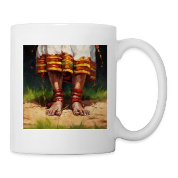 Racines de la Terre - Mug blanc - blanc - Droite