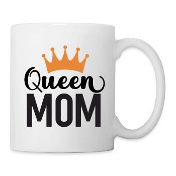 Die Mutter der Königin - Tasse - Weiß - Rechts