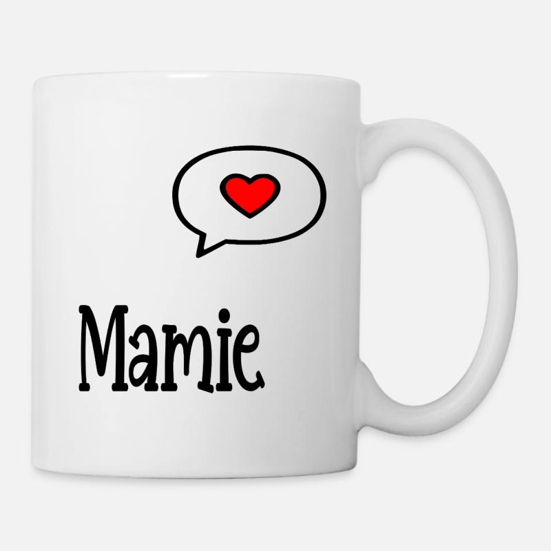 Mamie Grand-mère - Mug blanc - blanc