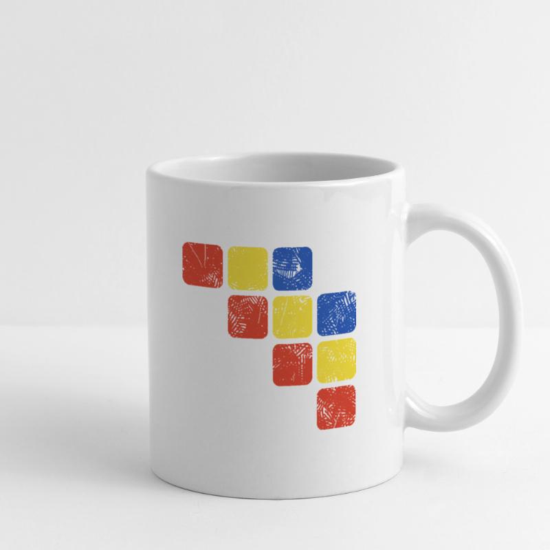 Colors Ornament Pattern - Basic Colors Mug