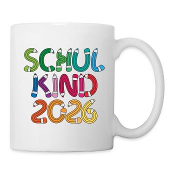 School Child 2026 School Enrollment Back to School - Mug - white - Right