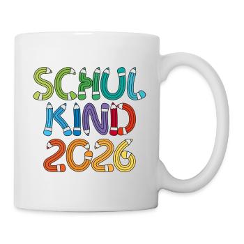 School Child 2026 School Enrollment Back to School - Mug - white - Right