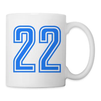 22 - Tasse - Weiß - Rechts