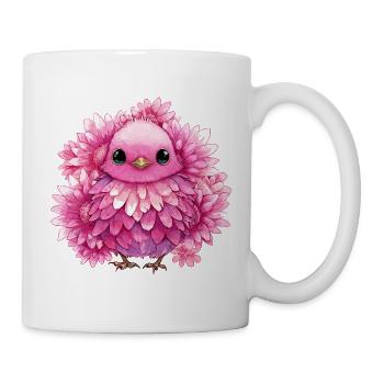 Pink Flower Chicks - Mug - white - Right