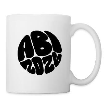 Bitte Designbeschreibung bereitstellen - Tasse - Weiß - Rechts
