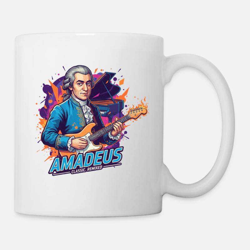 Amadeus Time - Tasse - Weiß